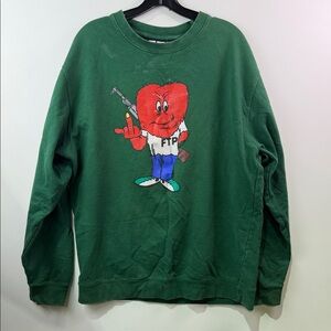 FTP Green Graphic Men's Sweater XL